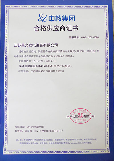 中核集團(tuán)發(fā)電機(jī)采購(gòu)