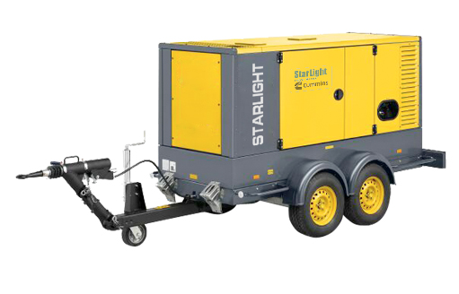 移動拖車柴油發(fā)電機(jī)